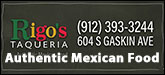 Rigo's Taqueria Sponsorship Banner